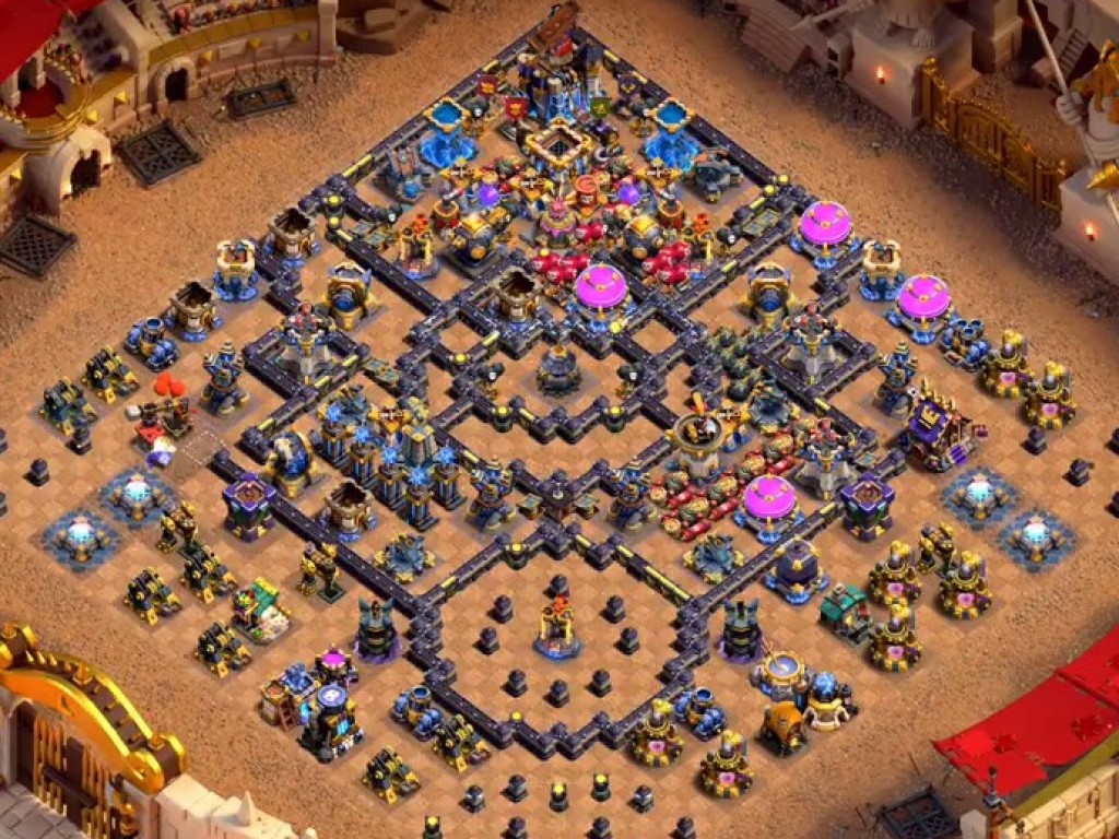 TH18 war base layout