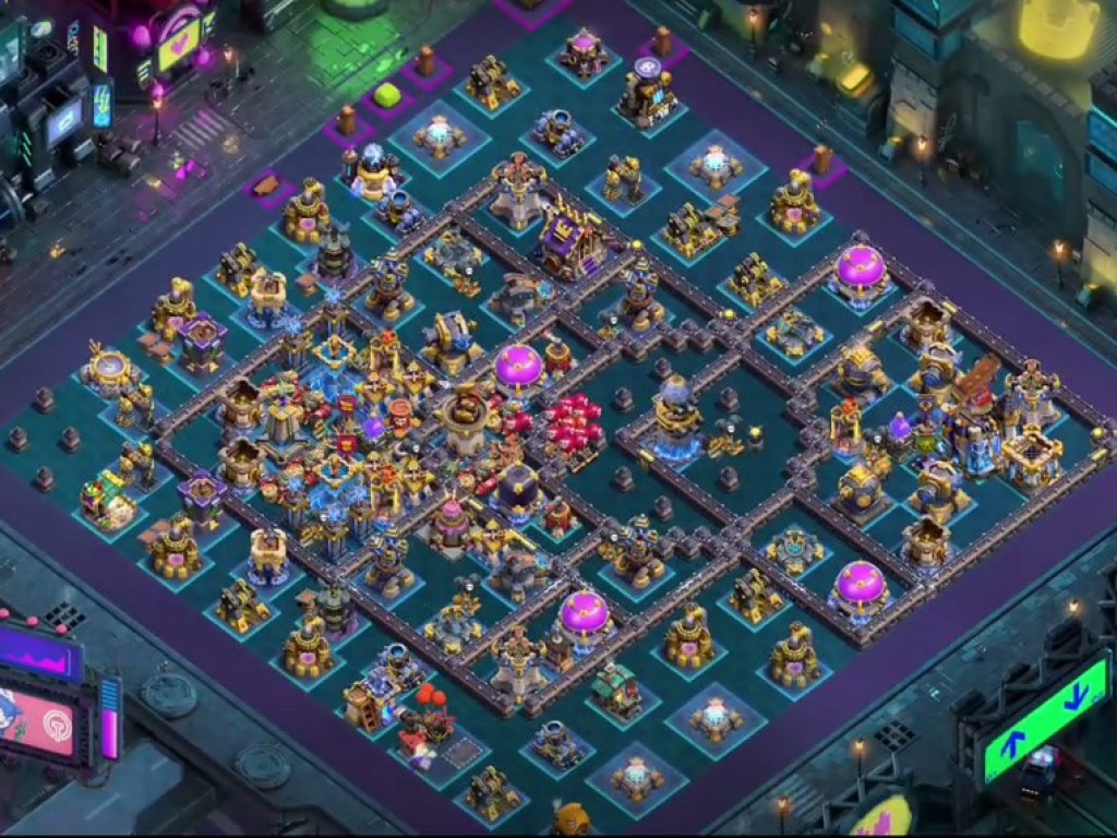 TH18 war base layout