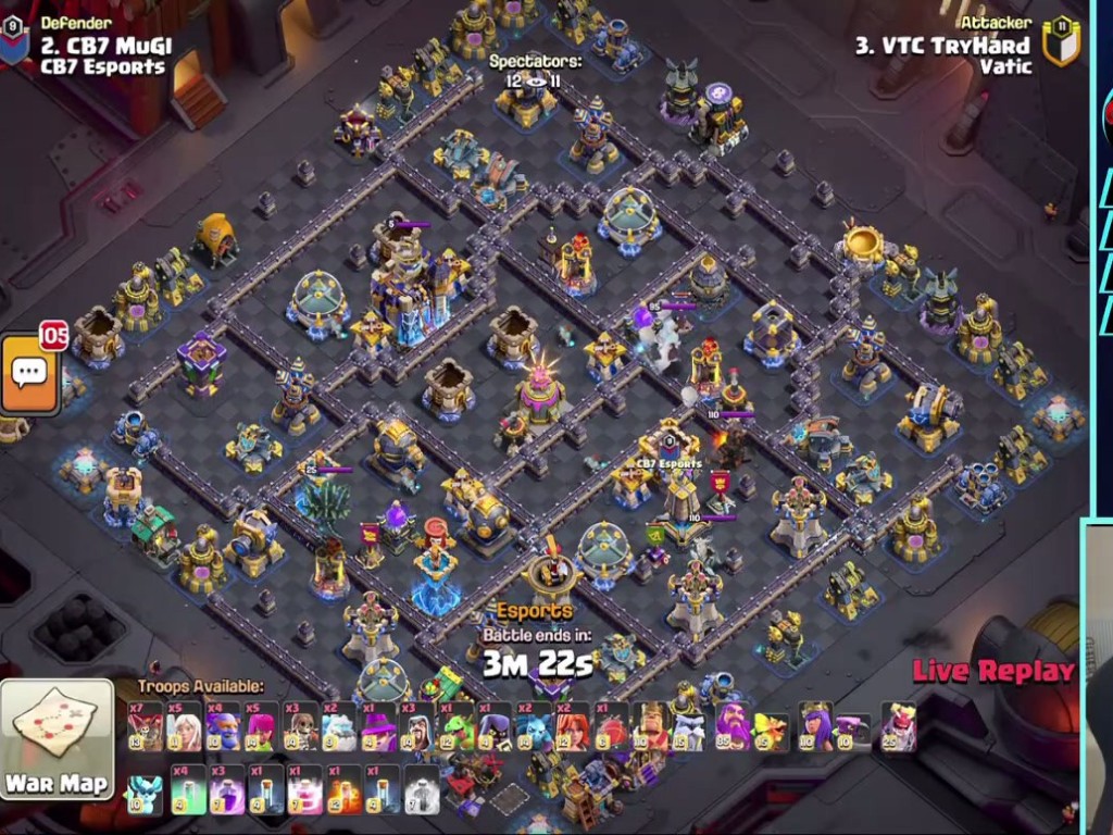 TH18 war base layout