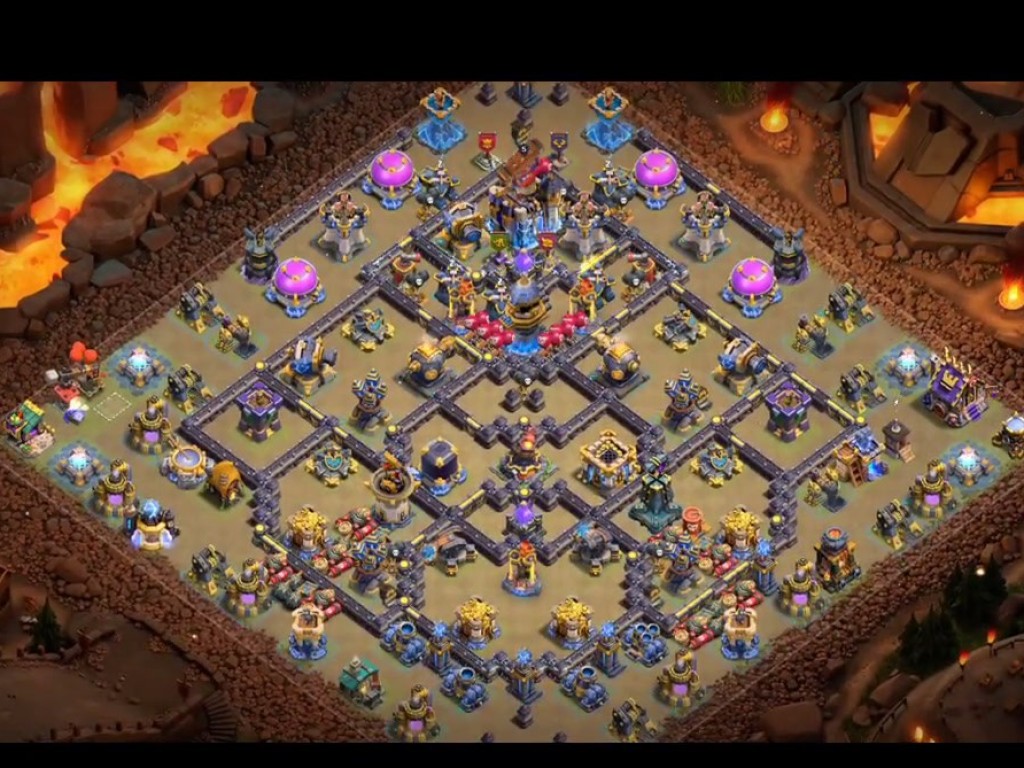 TH18 war base layout