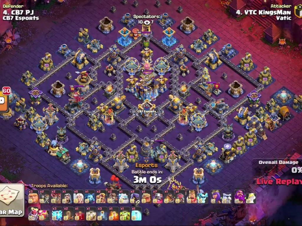 TH18 war base layout