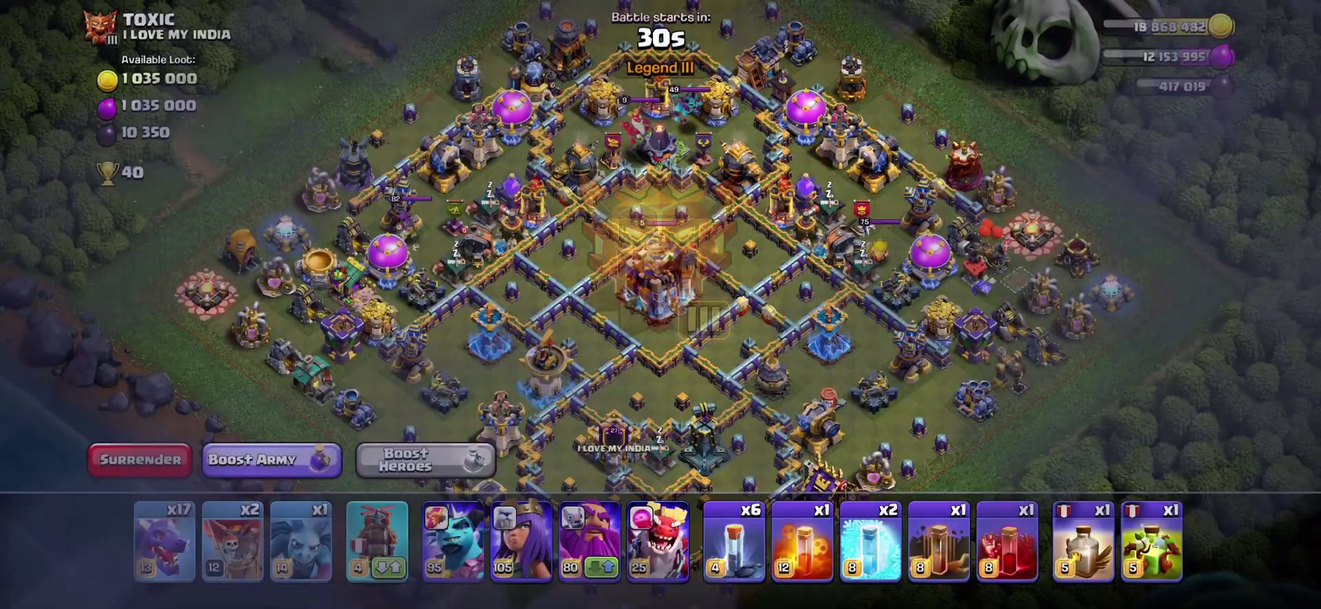 TH18 war base - TH18 War Base