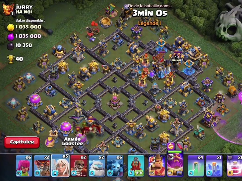 TH18 war base layout