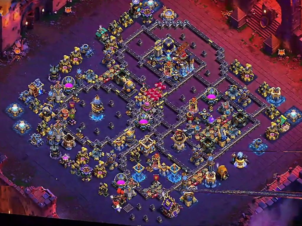 TH18 war base layout