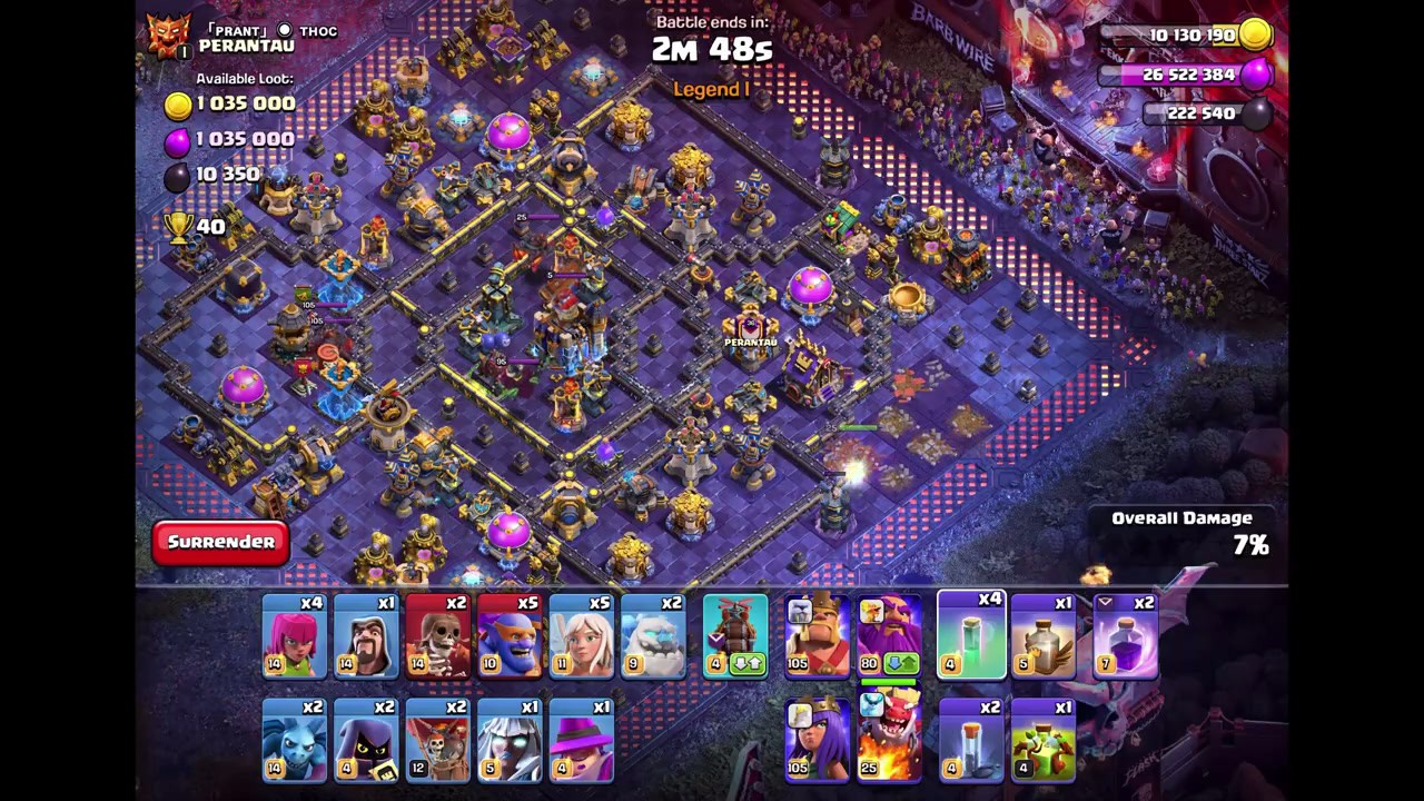 TH18 war base - TH18 War Base