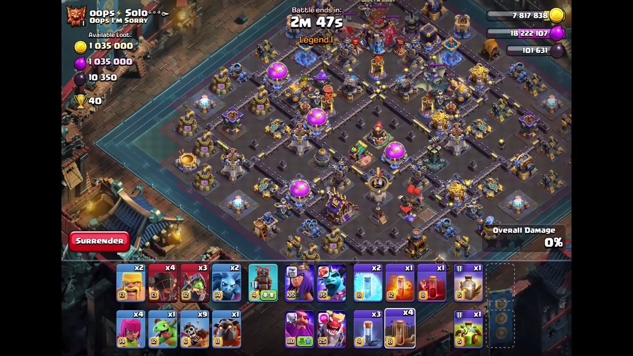 TH18 war base - TH18 War Base