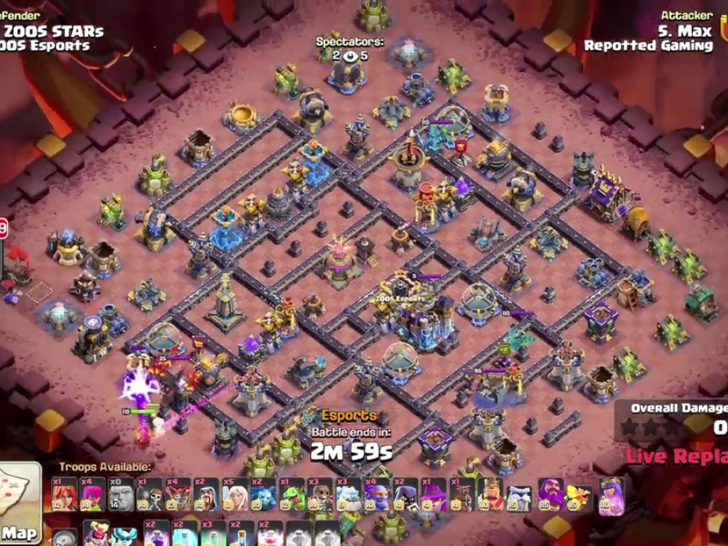 TH18 war base layout