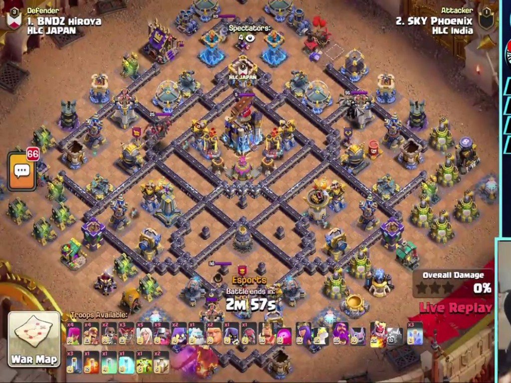 TH18 war base layout