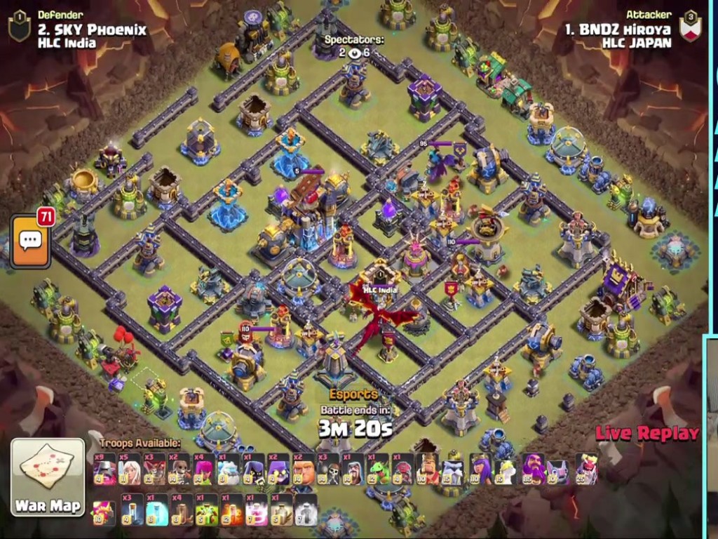 TH18 war base layout