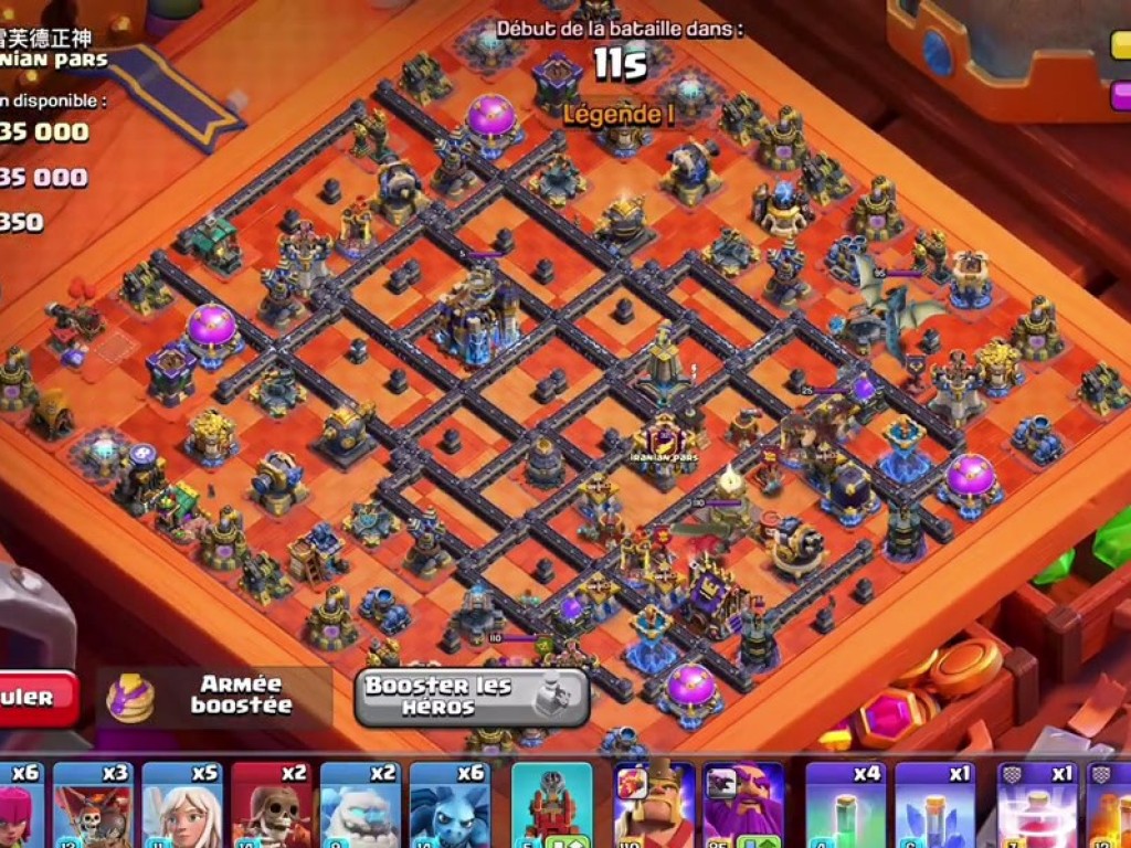 TH18 war base layout