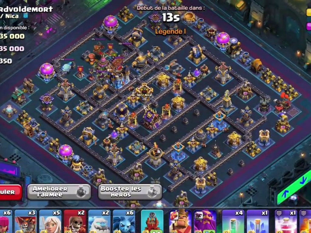 TH18 war base layout