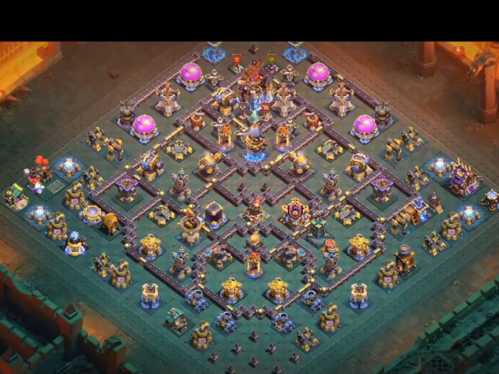 TH18 war base layout