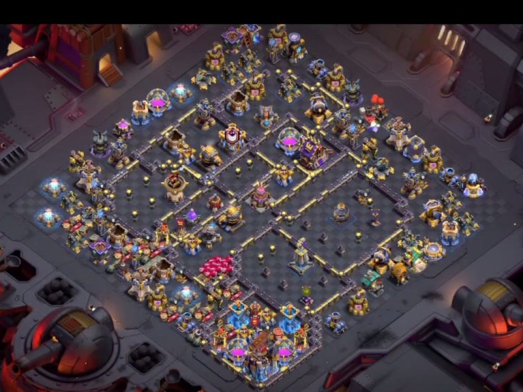 TH18 war base layout