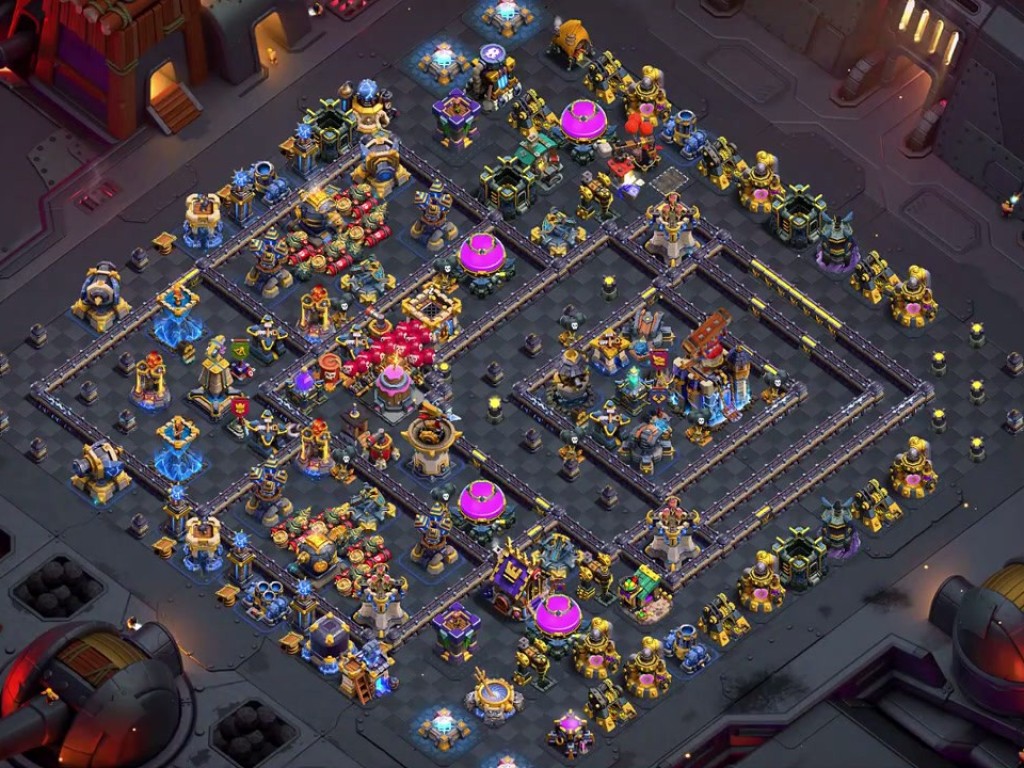 TH18 war base layout