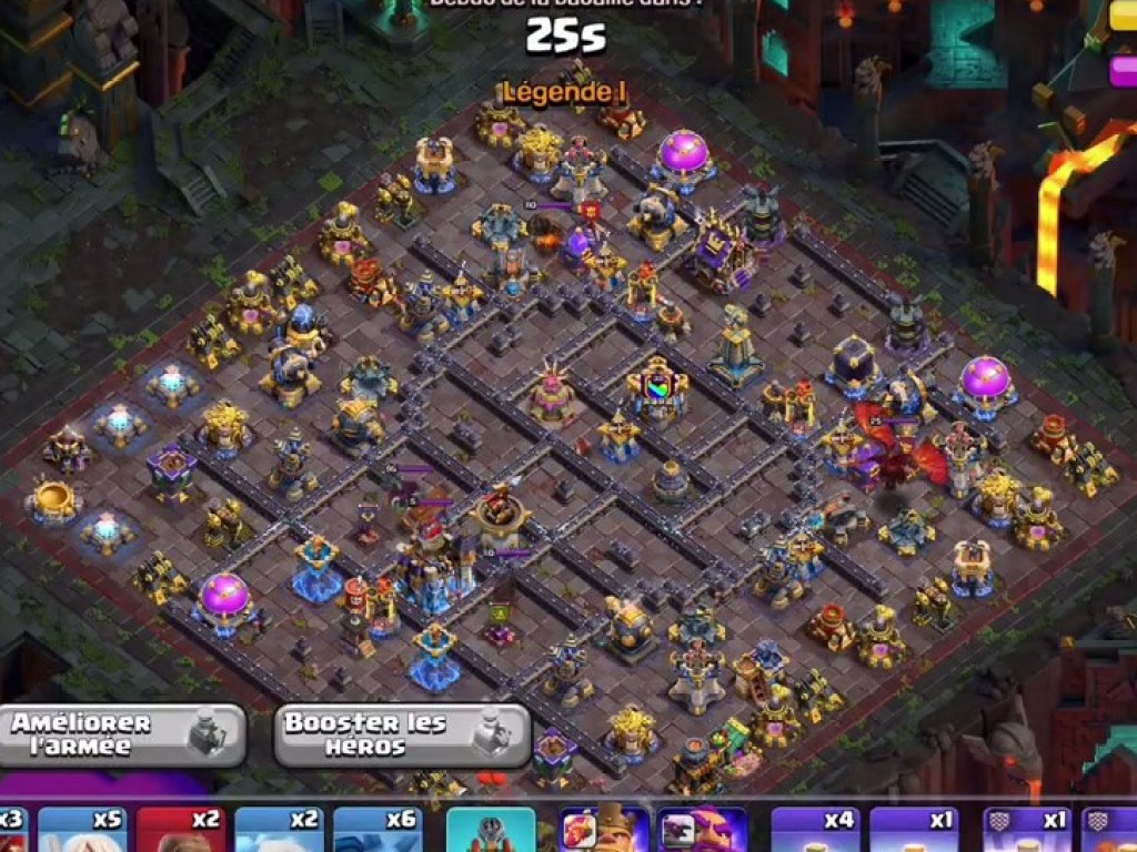 TH18 war base layout
