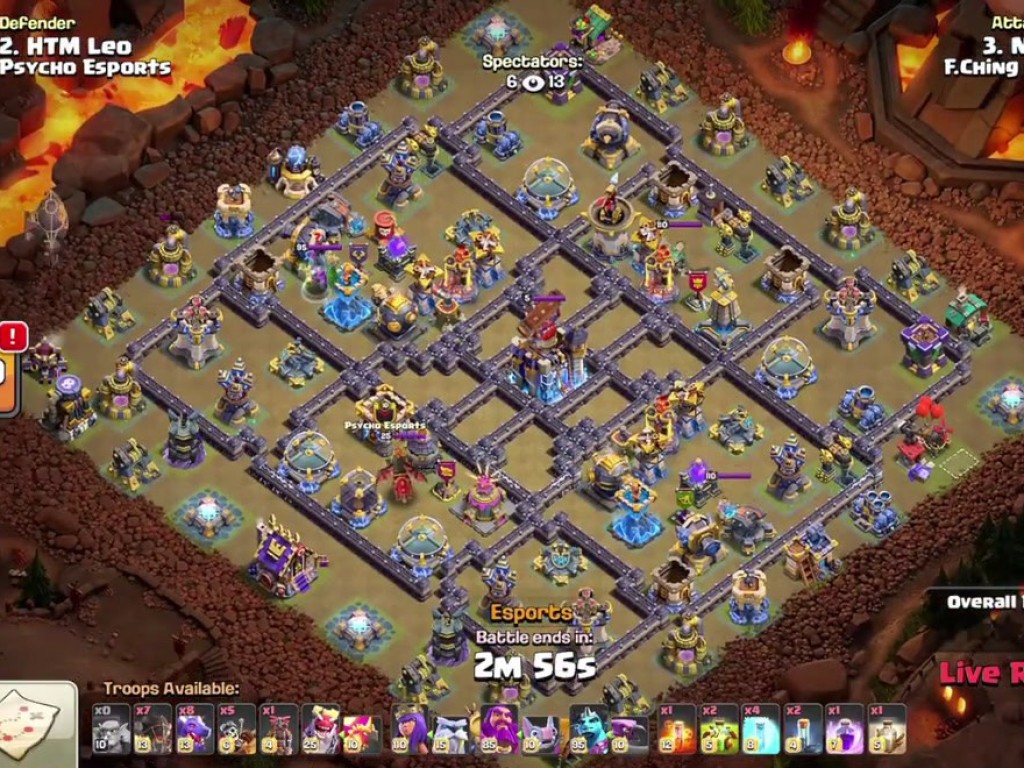 TH18 war base layout