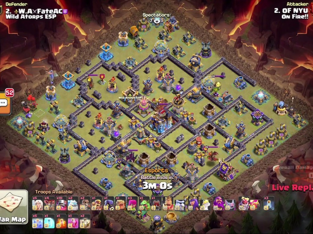 TH18 war base layout