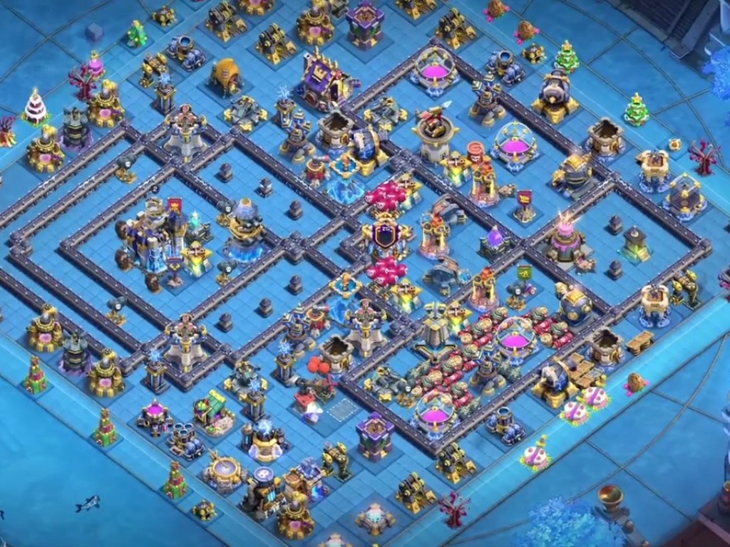 TH18 war base layout