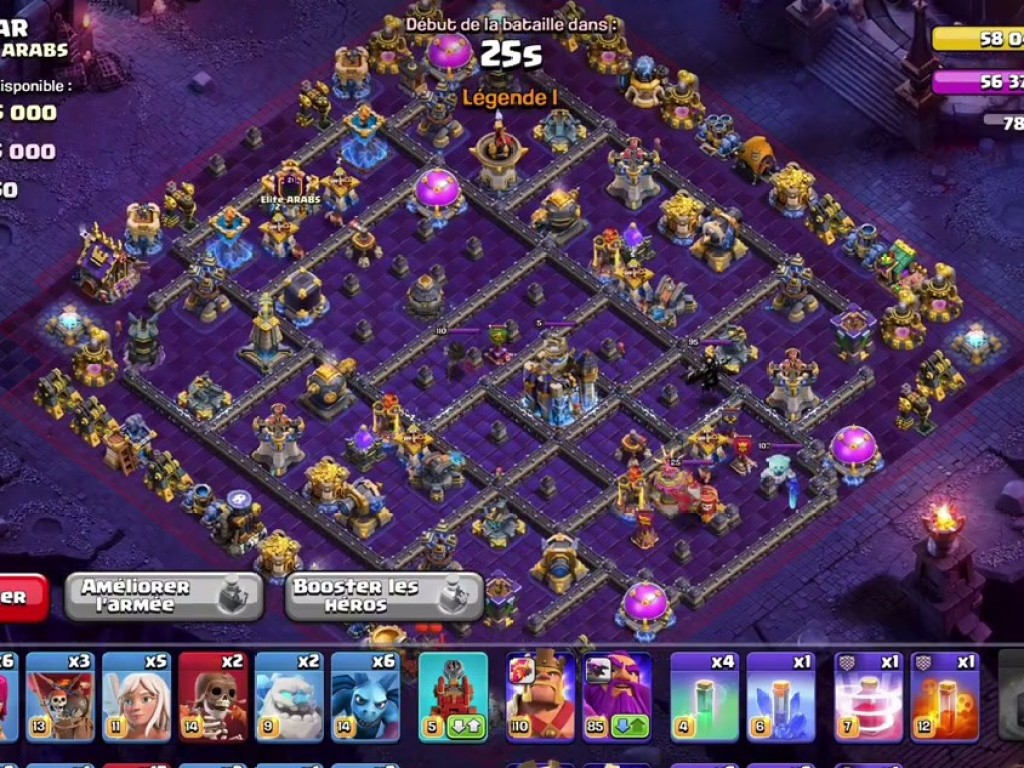 TH18 war base layout