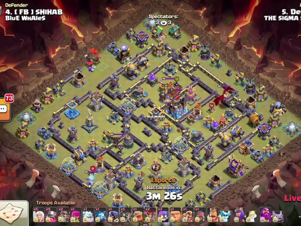 TH18 war base layout