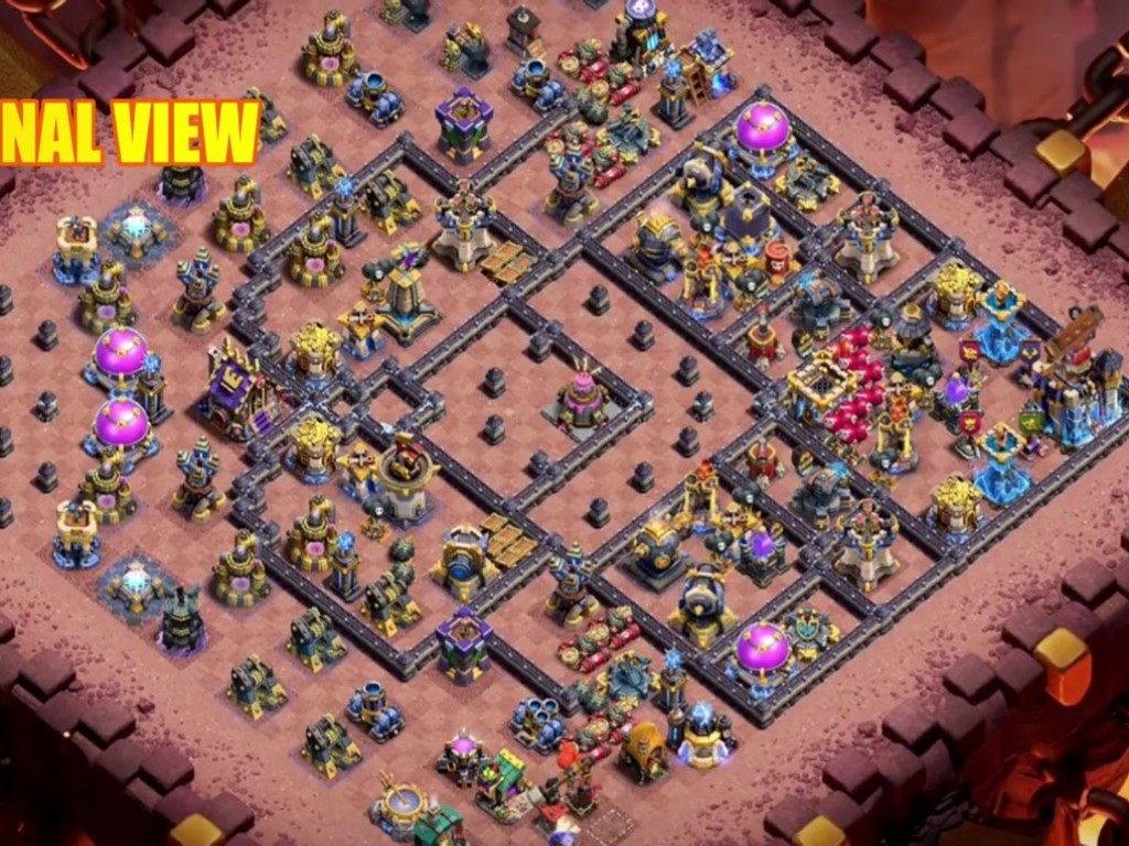TH18 war base layout