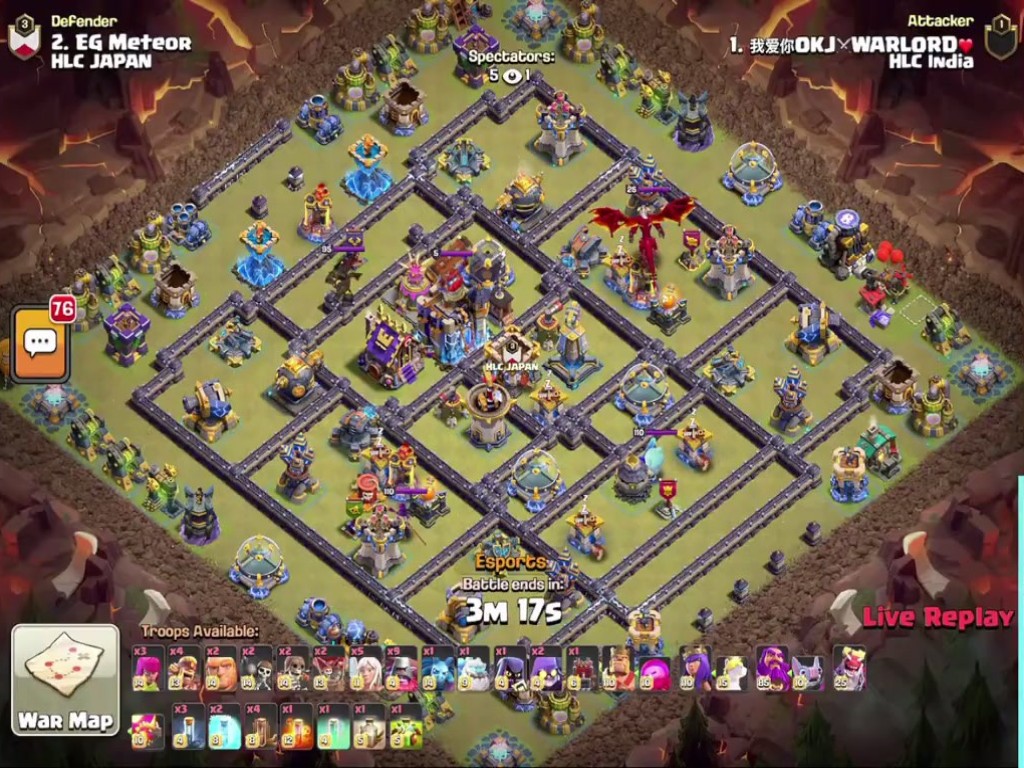 TH18 war base layout