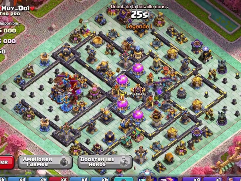 TH18 war base layout