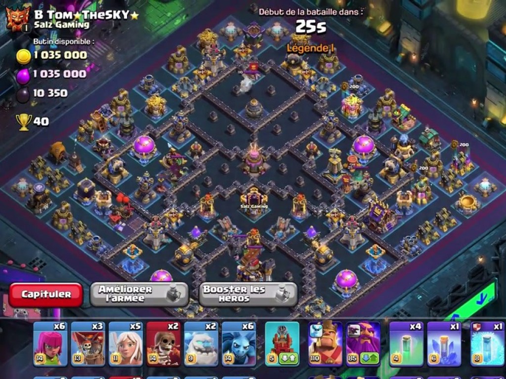 TH18 war base layout