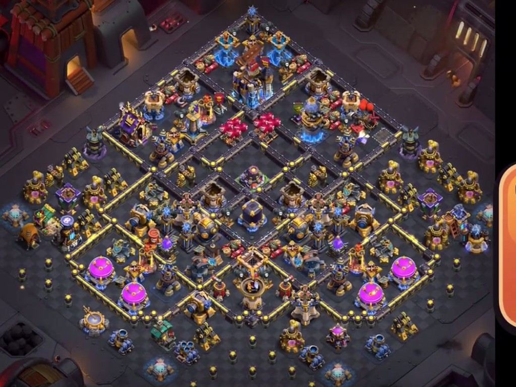 TH18 war base layout