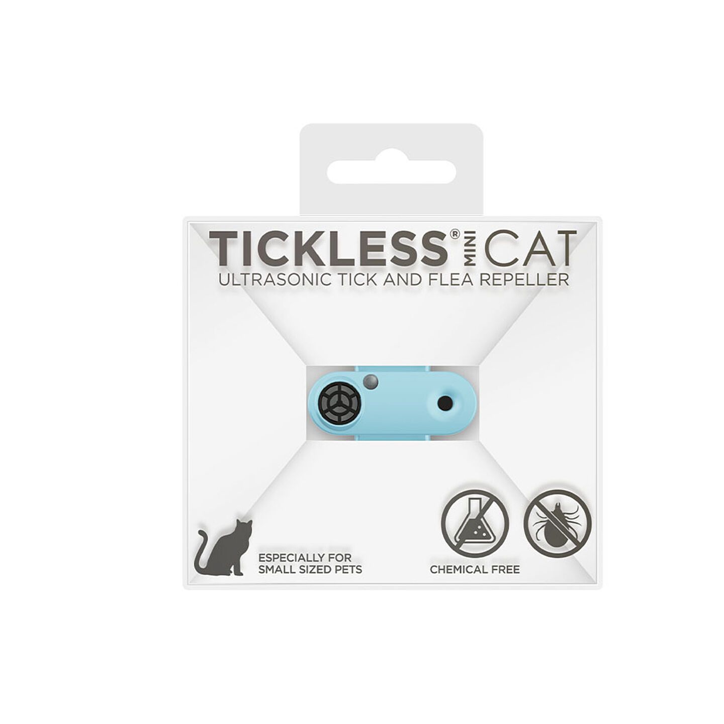 Tickess cat blauw