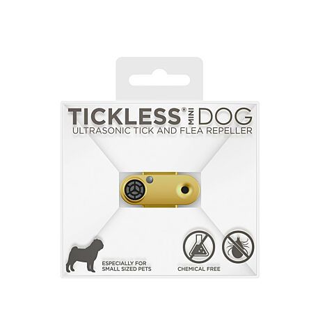 Tickless dog goud