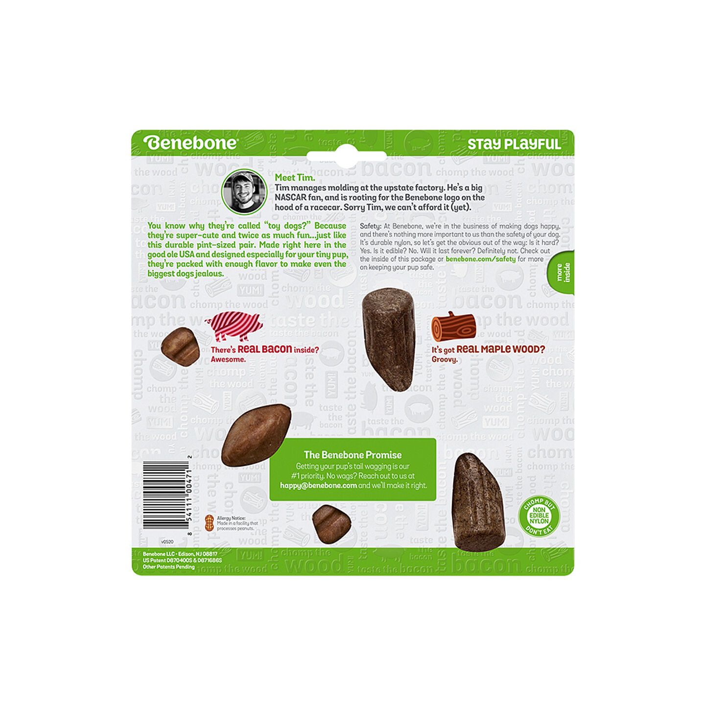 854111004712 tiny 2pack maplewood bacon