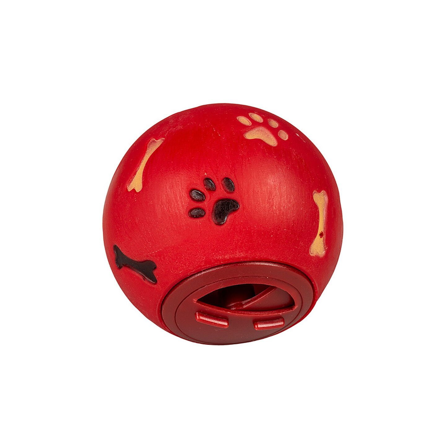 5414365383480 vinyl treat ball dispenser rood