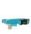 ZOLUX Mac Leather Collar Turquoise