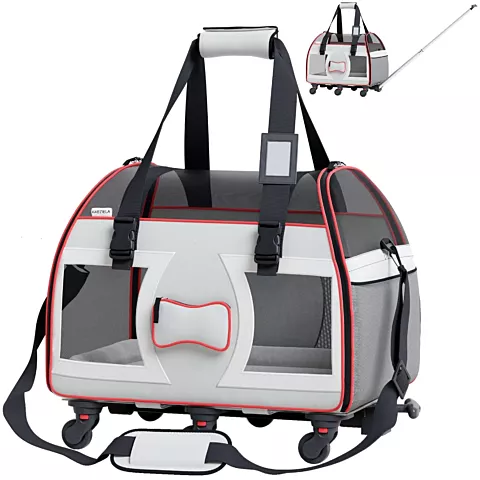 Katziela r bone cruiser pet carrier with removable wheels and telescopic handle katziela 9 1800x1800