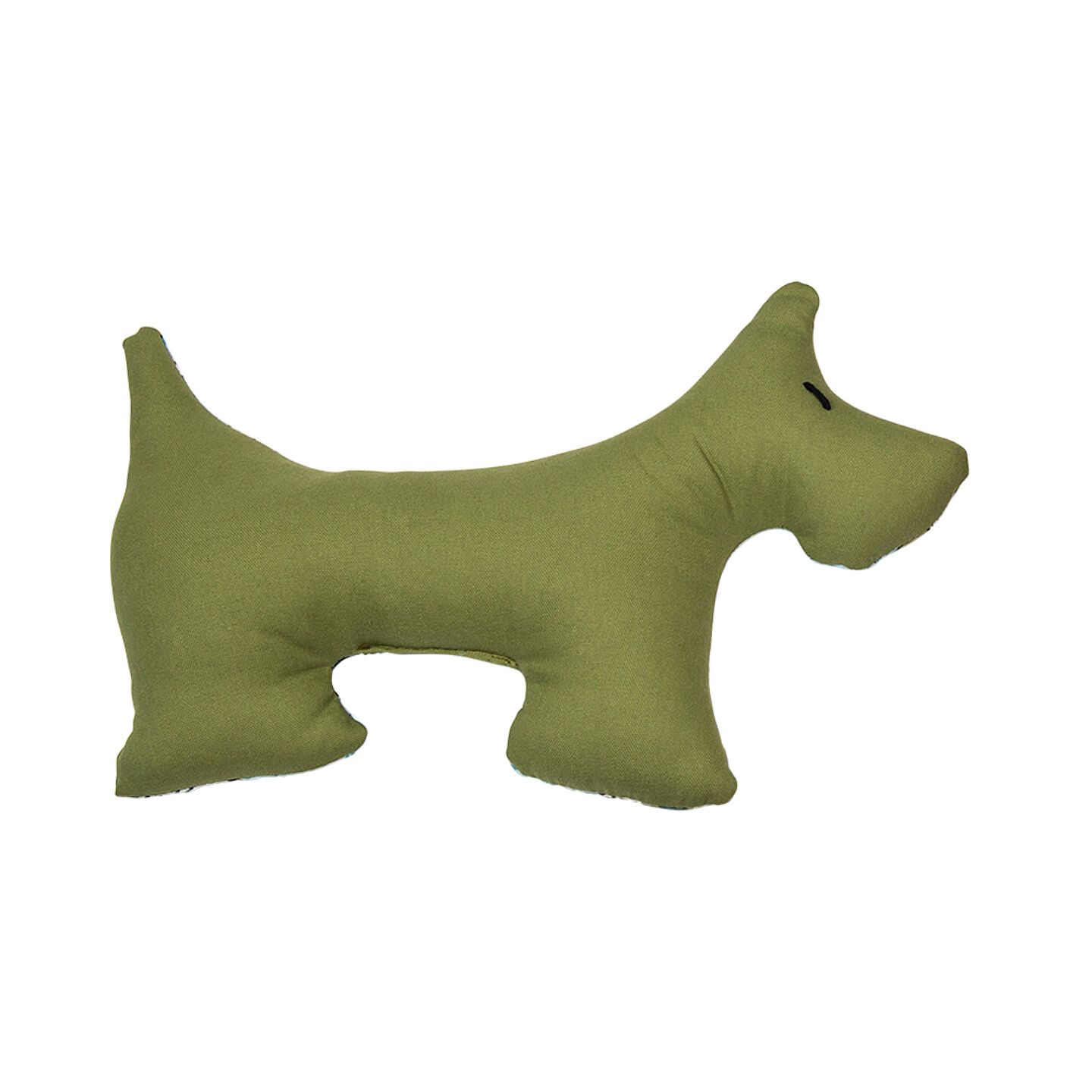 AB soft toys hond 42 x 25 cm groen