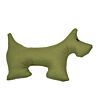 AB soft toys hond 42 x 25 cm groen