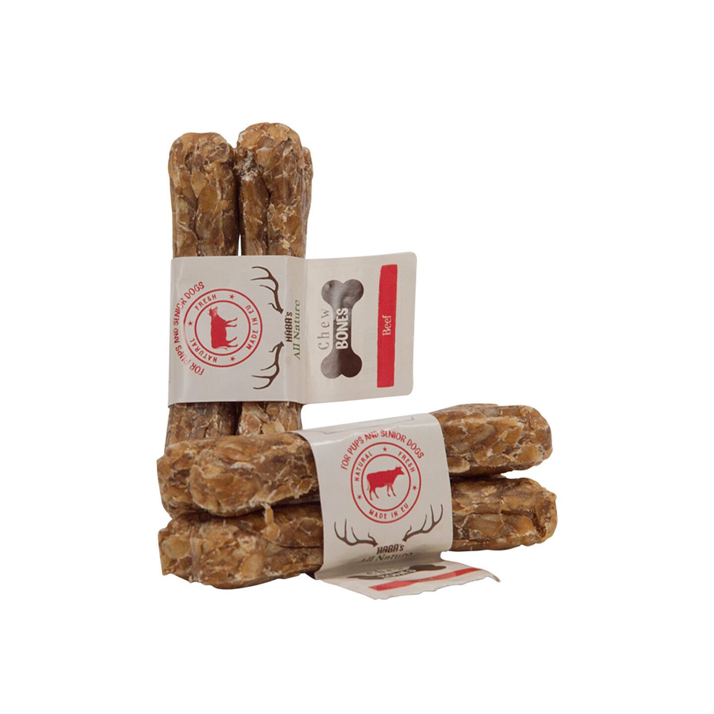 Haba chew bones beef for pups en senior dogs jpg2 x 55 gr jpgaa