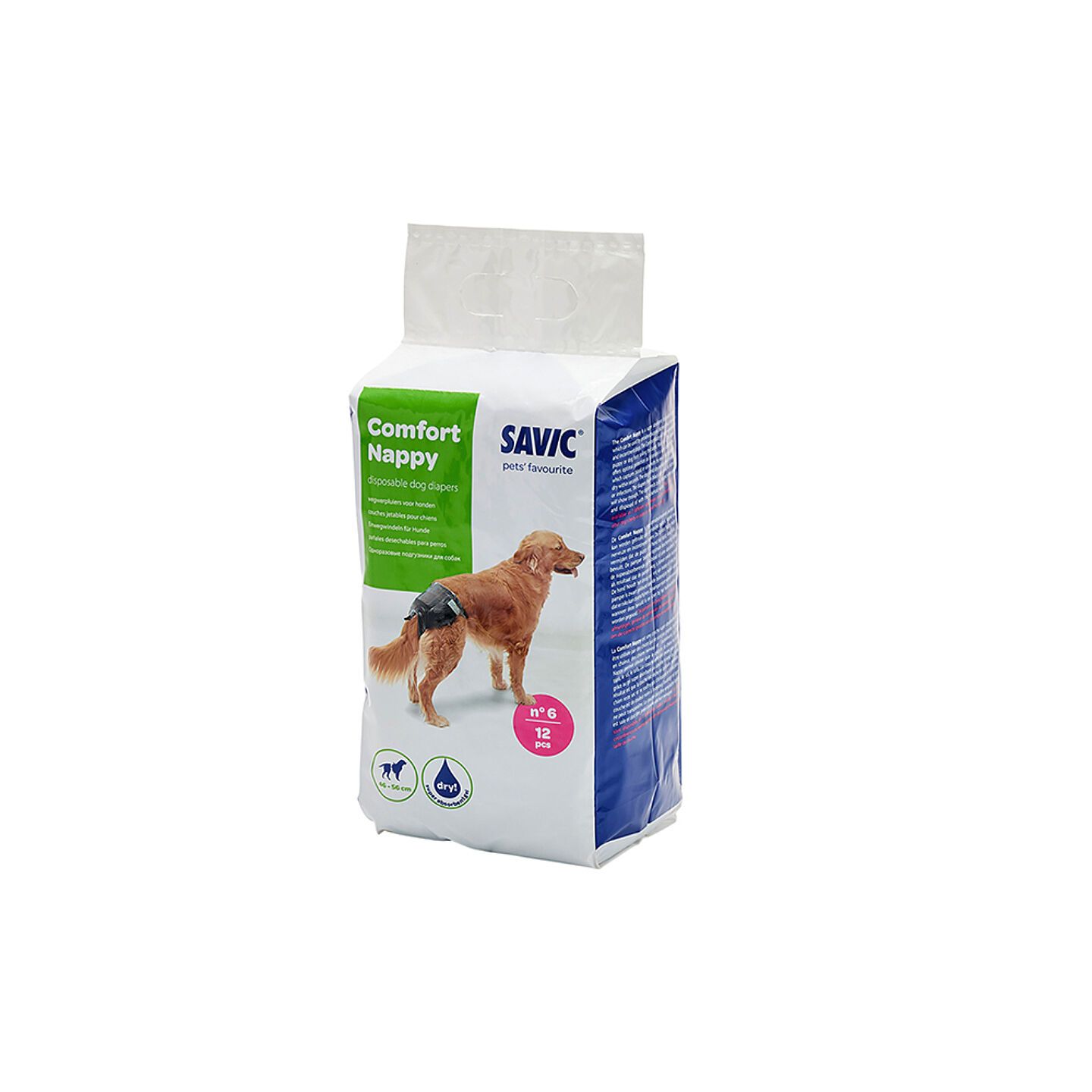 wegwerpluier van savic met super absorberende gel