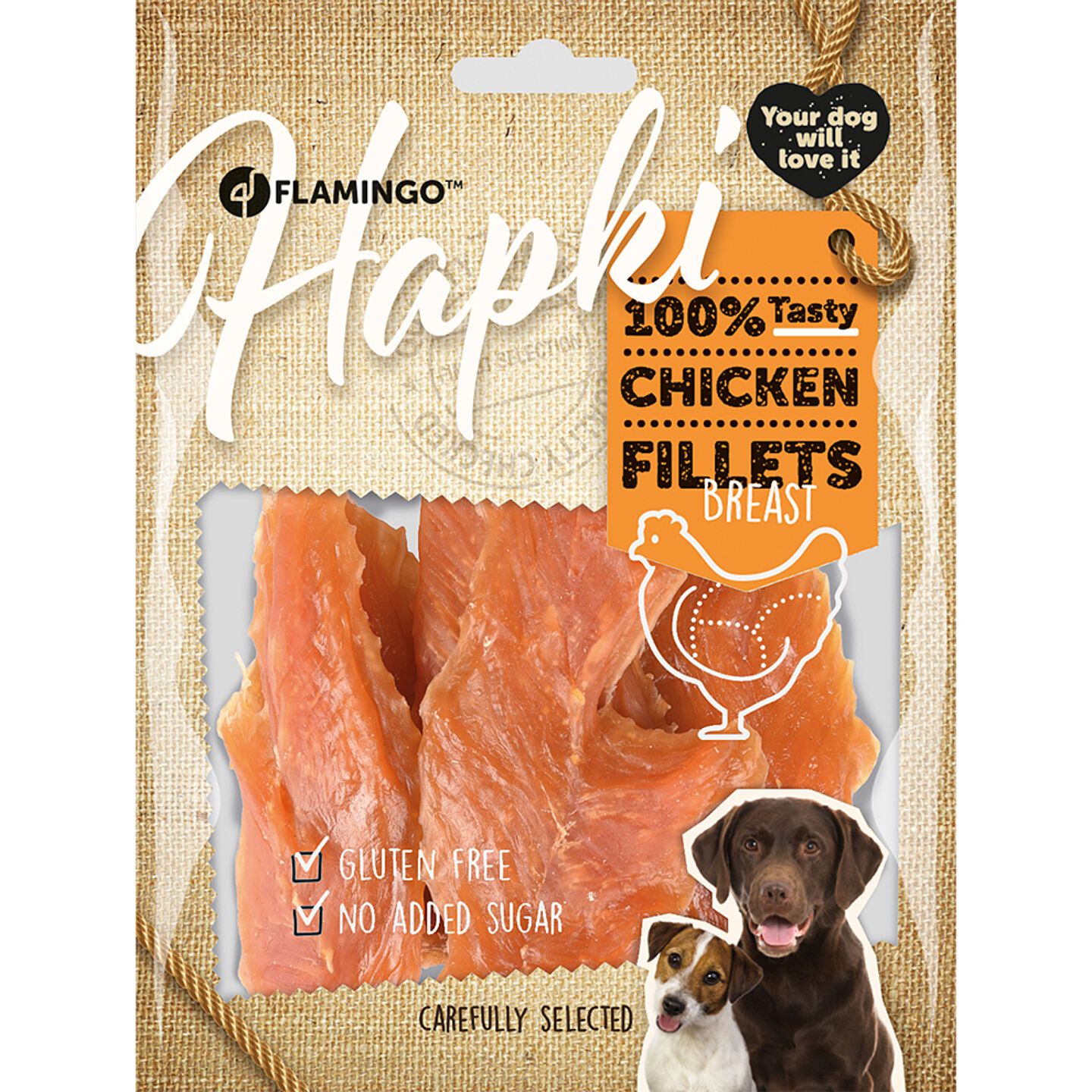kippenfilet, kippenplakjes, vleessnack, kippensnack, verwensnack, beloningssnack