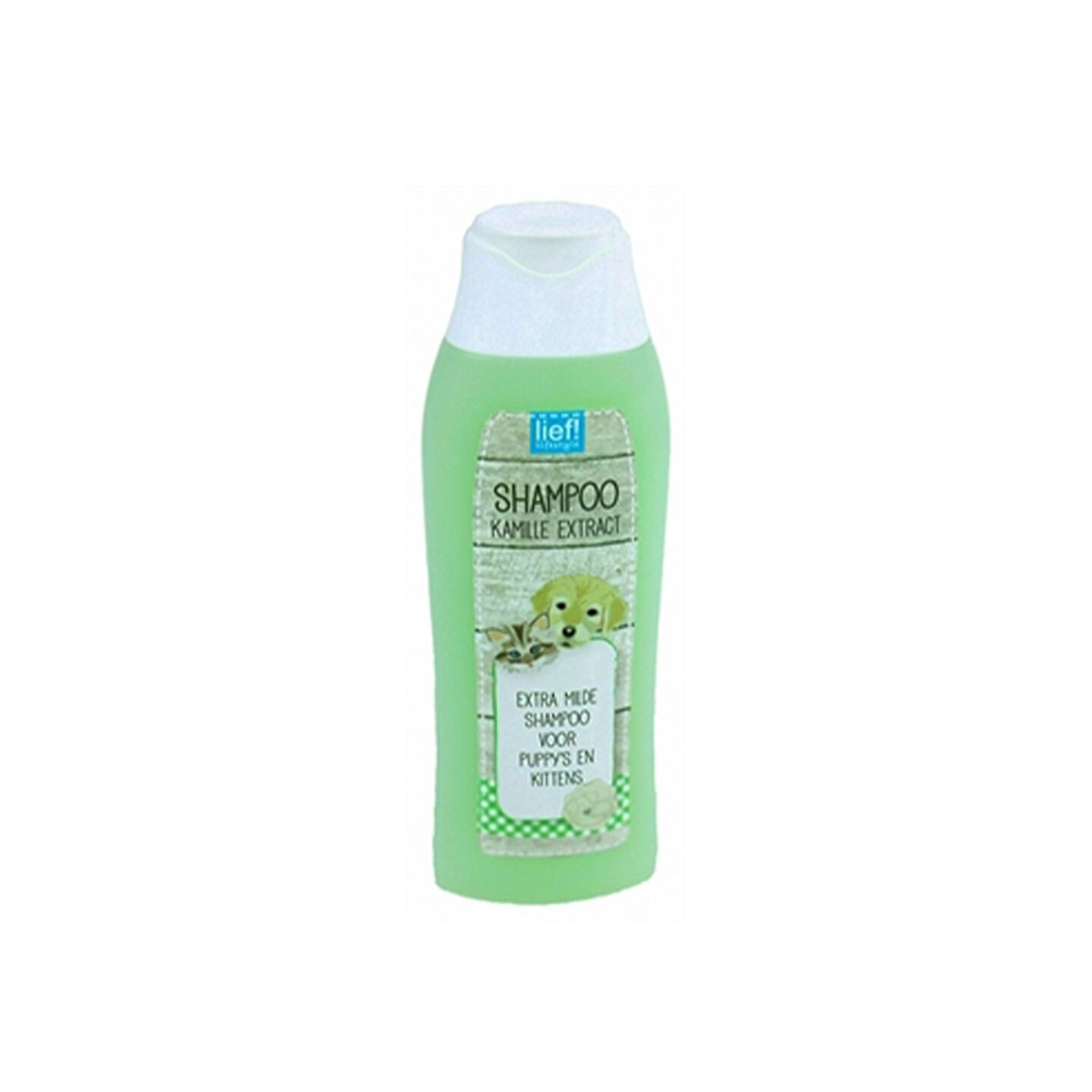 deze zachte, Ph neutrale shampoo heeft een kkalmerend karakter door kamille extract