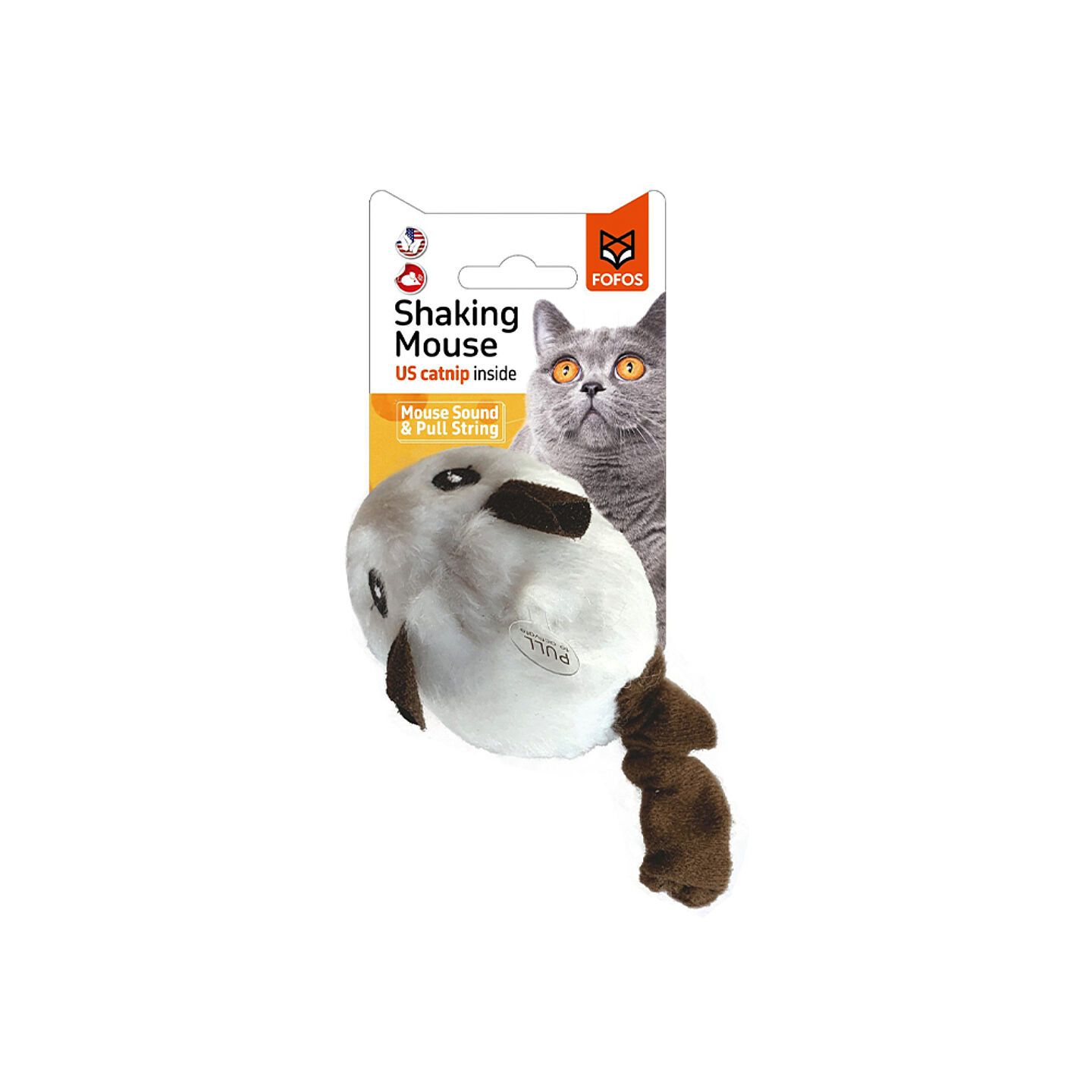 kattenspeeltje met catnip bewegend en leuk