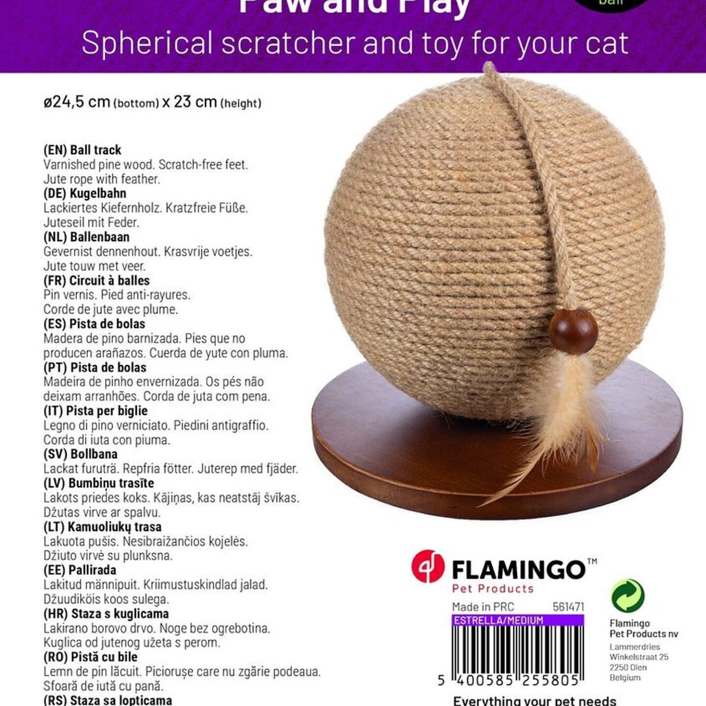 Flamingo krapbol aa