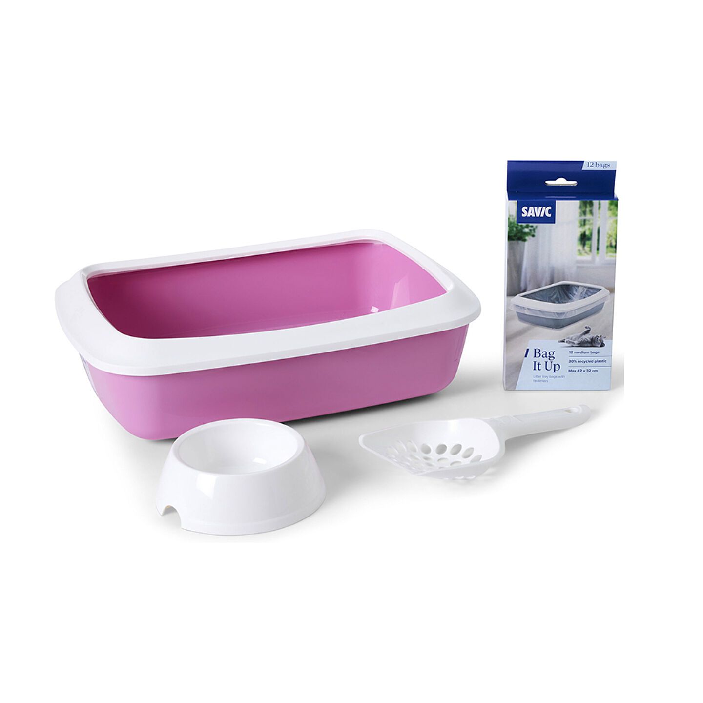 SAVIC KATTENBAK KITTEN ROZE correct