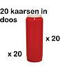 Spaas rood 9 dagenbranders 20 st