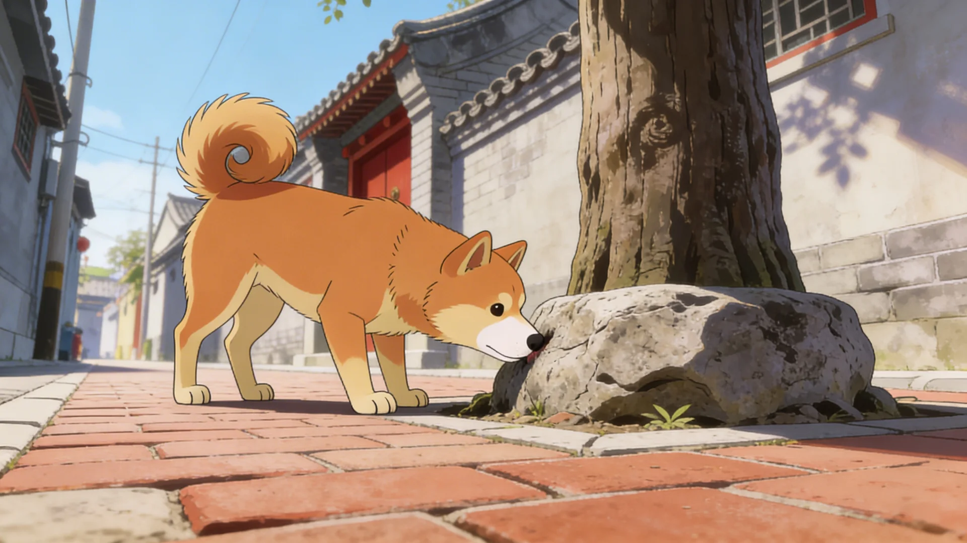 The Dog Walks and Sniffs at the Same Time - 狗狗边走边闻 — Page 2