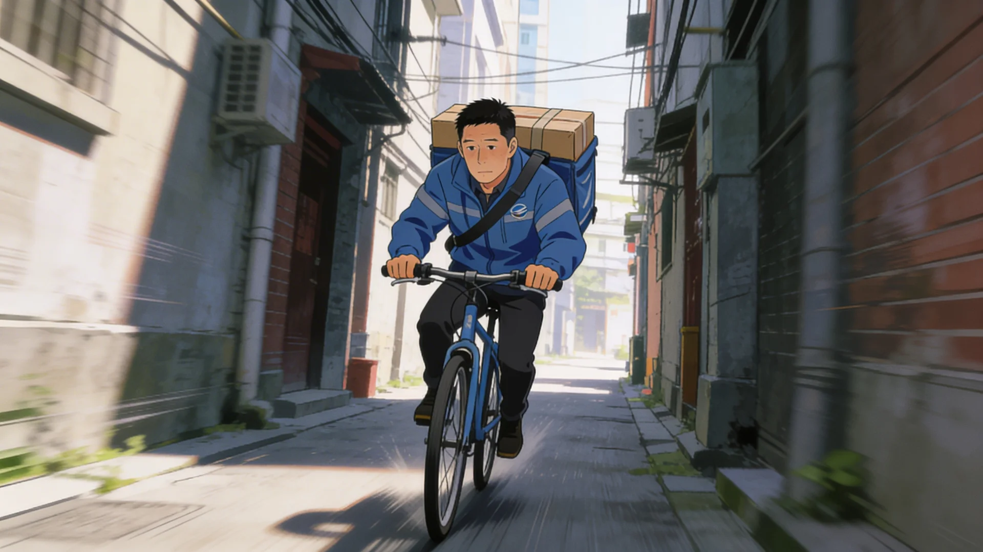 Mit dem Fahrrad liefern - 骑车送包裹 — Seite 6