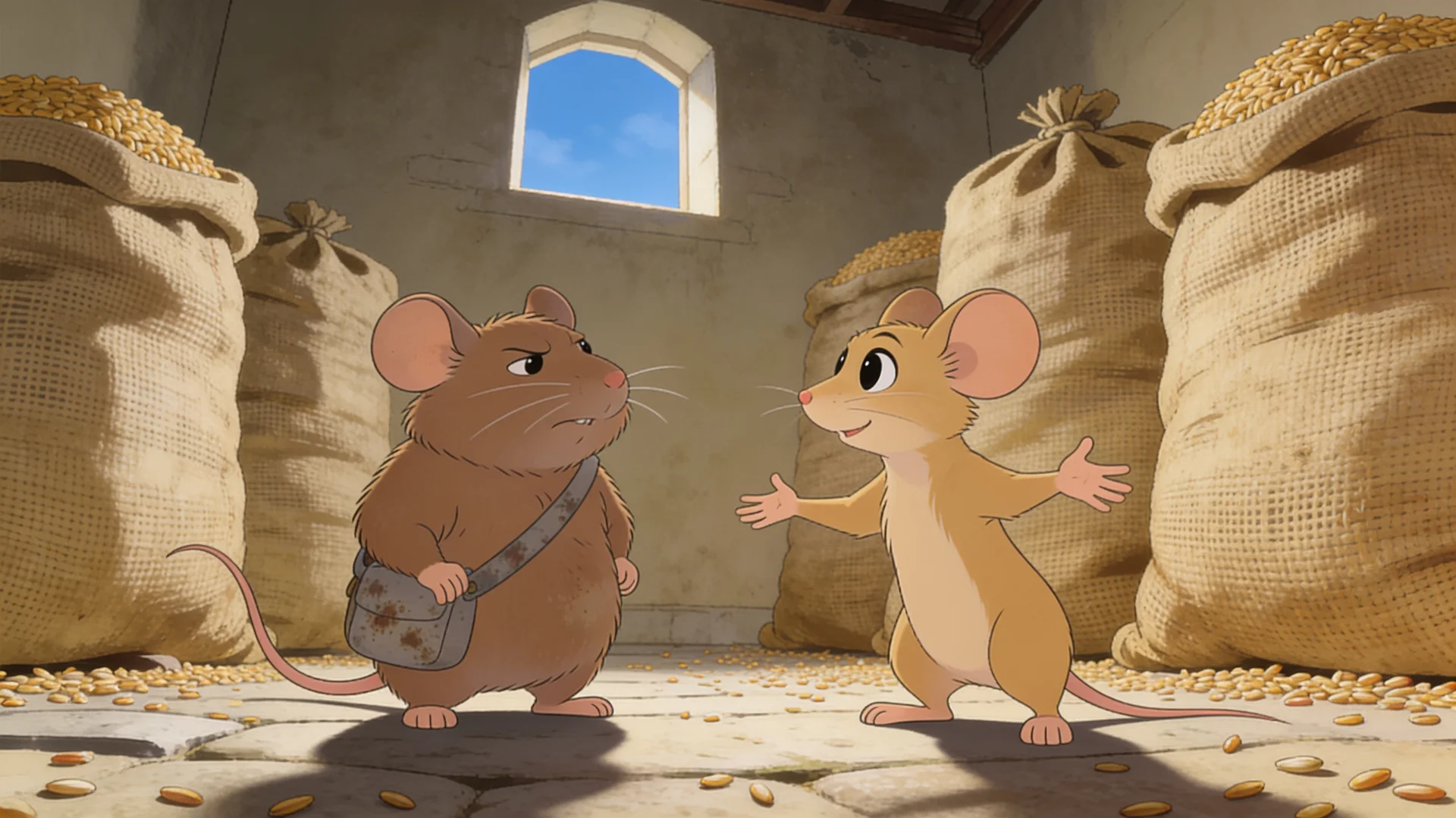 The City Mouse and the Mountain Mouse - 城里的老鼠和山里的老鼠 — Page 3