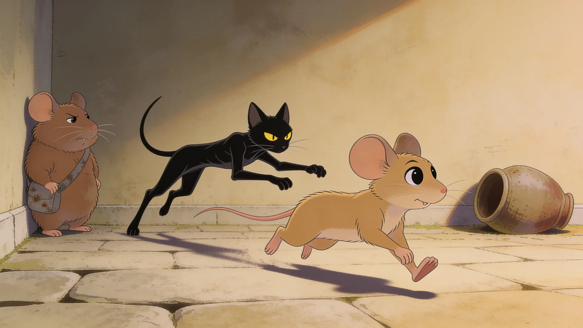 The City Mouse and the Mountain Mouse - 城里的老鼠和山里的老鼠 — Page 9