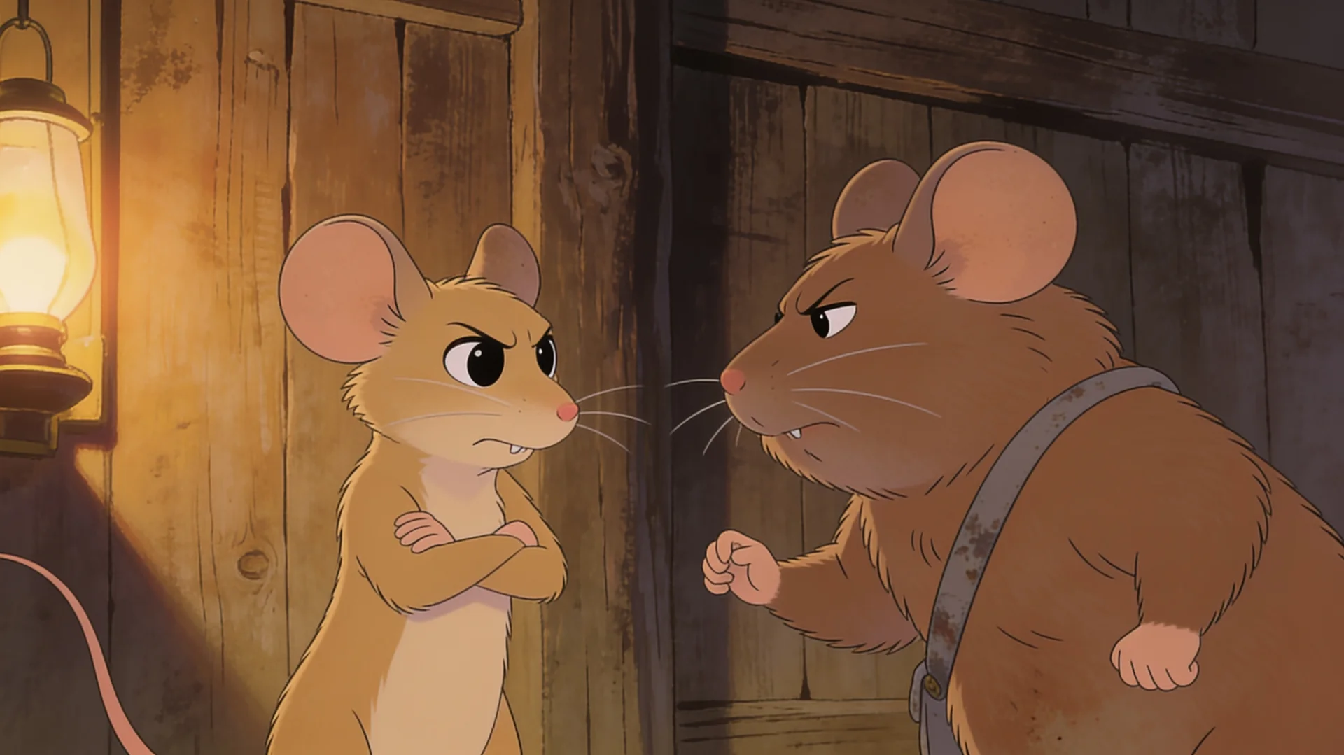 The City Mouse and the Mountain Mouse - 城里的老鼠和山里的老鼠 — Page 5